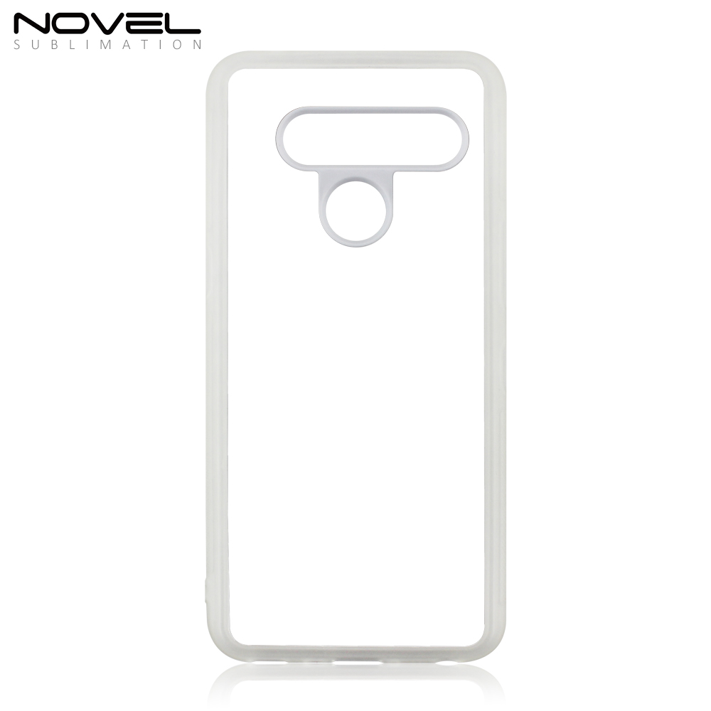 DIY Sublimation Blank 2D Plastic Cell Phone Case Cover For LG V50