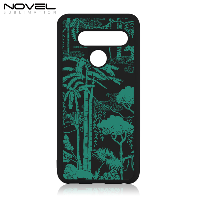 DIY Sublimation Blank 2D Plastic Cell Phone Case Cover For LG V50