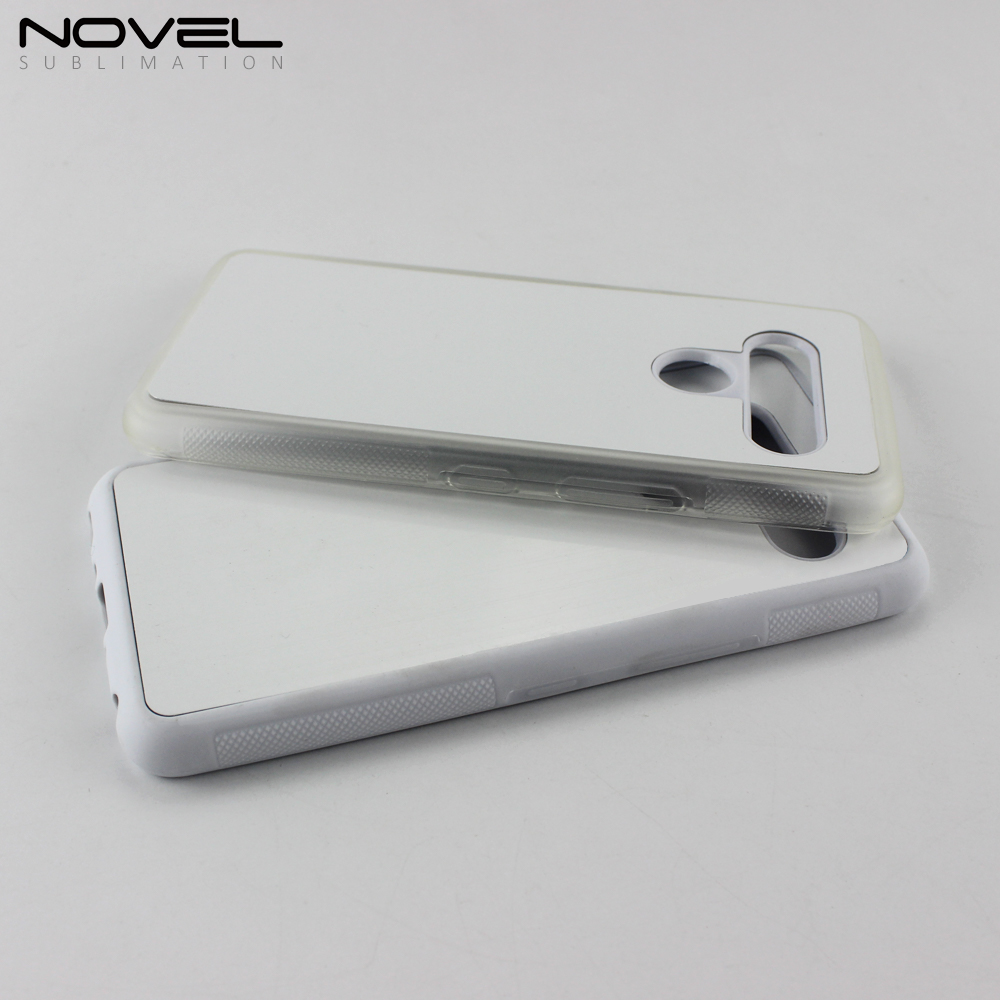 DIY Sublimation Blank 2D Plastic Cell Phone Case Cover For LG V50