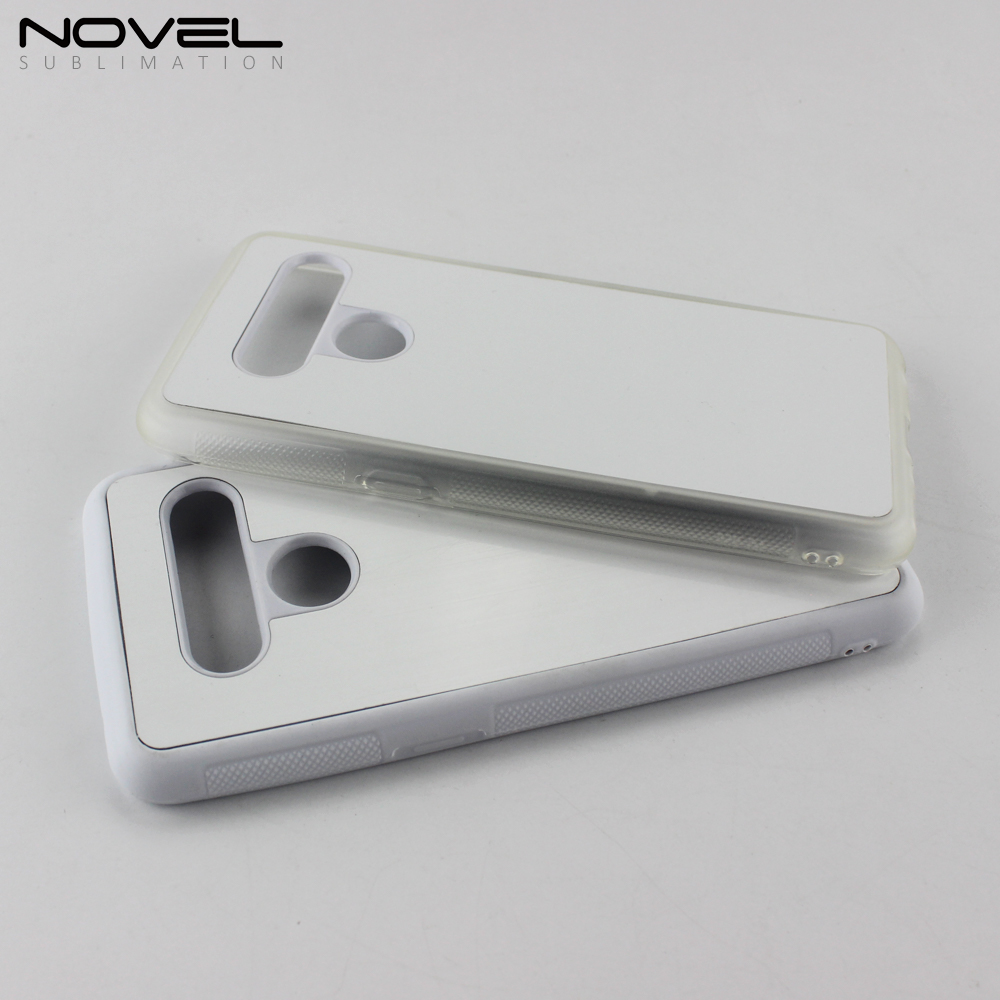 DIY Sublimation Blank 2D Plastic Cell Phone Case Cover For LG V50