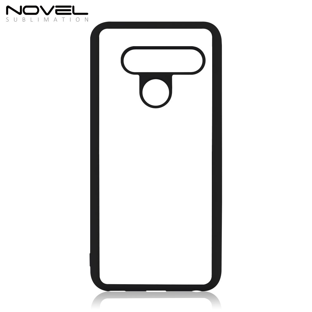DIY Sublimation Blank 2D Plastic Cell Phone Case Cover For LG V50
