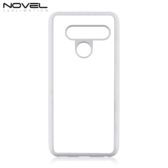DIY Sublimation Blank 2D Plastic Cell Phone Case Cover For LG V50