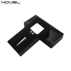 DIY Sublimation Blank Metal Wine Bottle Stopper-Square