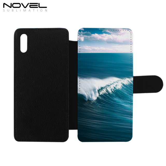 Custom Blank Sublimation PU Leather Flip Phone Case For Sony Xperia L3