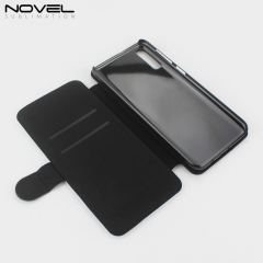 Custom Cases Sublimation Blank PU Leather Flip Cover For Galaxy A50