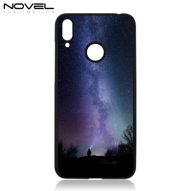 Custom Case Sublimation Blank 2D Plastic Phone Shell For Huawei Y7/Y7 Prime 2019