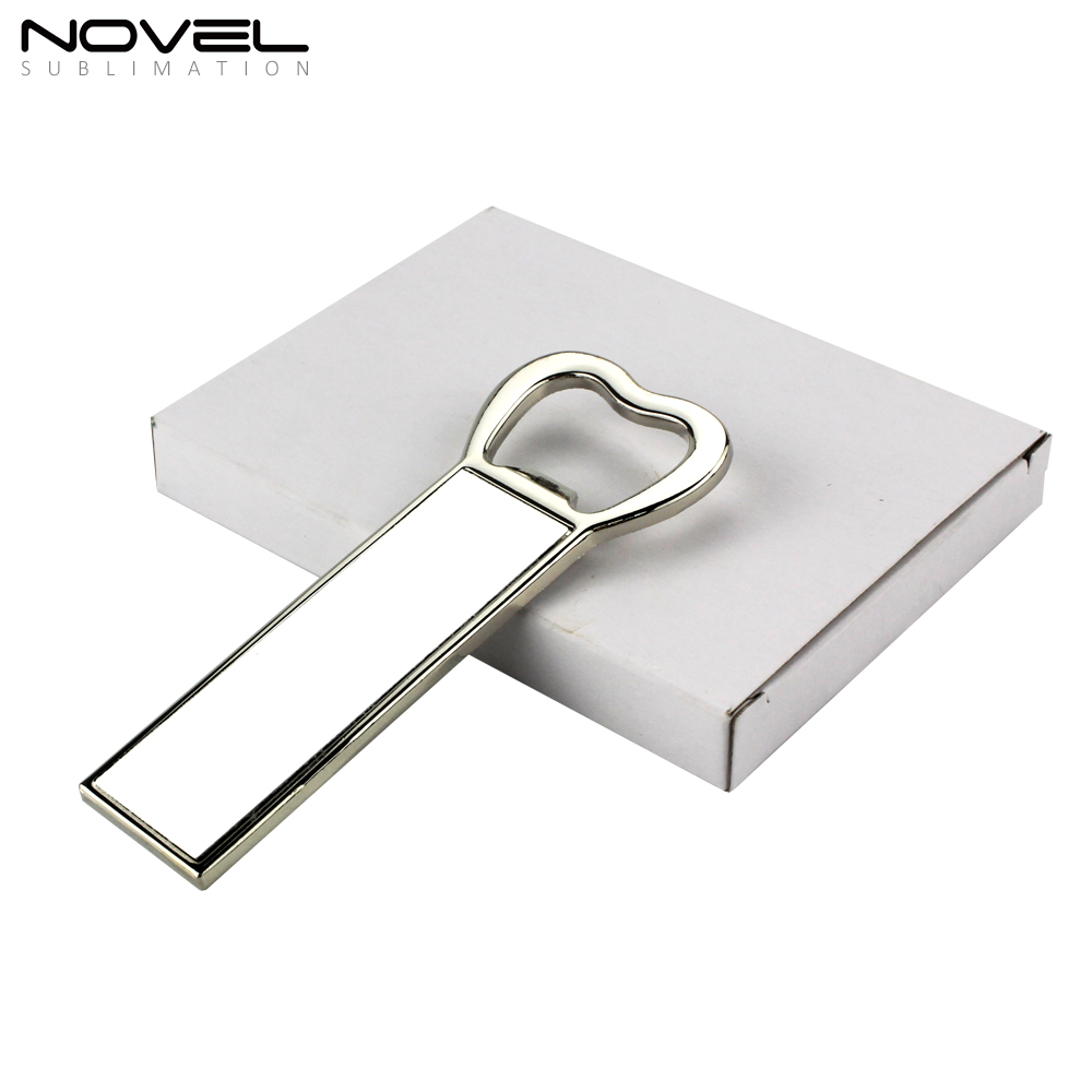 Custom Blank Sublimation Metal Bottle Opener Fridge Magnet