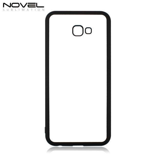 DIY Custom Sublimation Blank 2D TPU Rubber Phone Back Shell For Galaxy J4 Plus