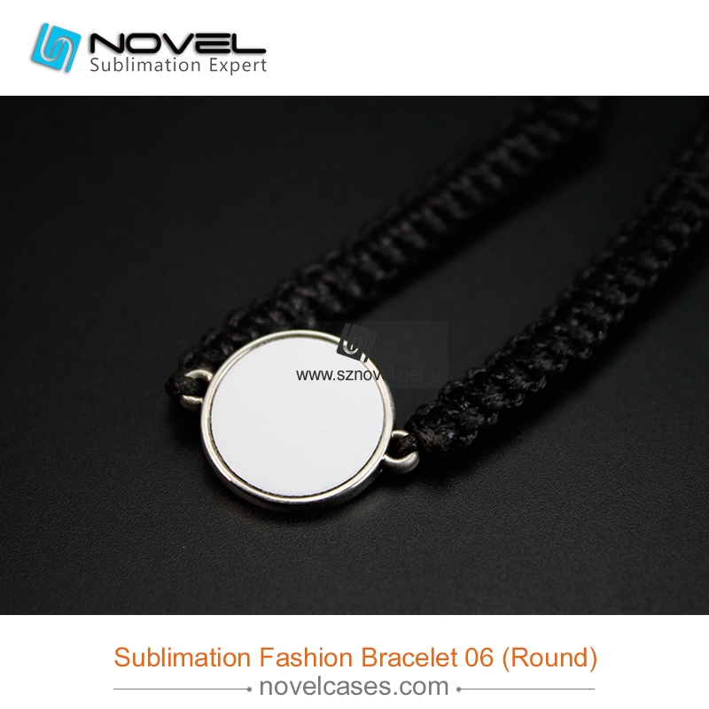 Hot Sale!!! Fashionable Sublimation bracelet, round shape