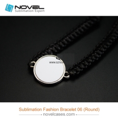 Hot Sale!!! Fashionable Sublimation bracelet, round shape