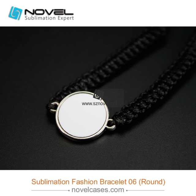 Hot Sale!!! Fashionable Sublimation bracelet, round shape