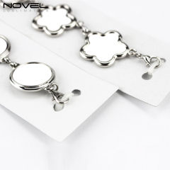 Fashionable Sublimation Bracelet, Blossom Shape With 5pcs