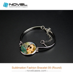 Fashionable Sublimation Bracelet, Round Shape
