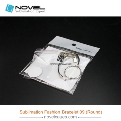 Fashionable Sublimation Bracelet, Round Shape
