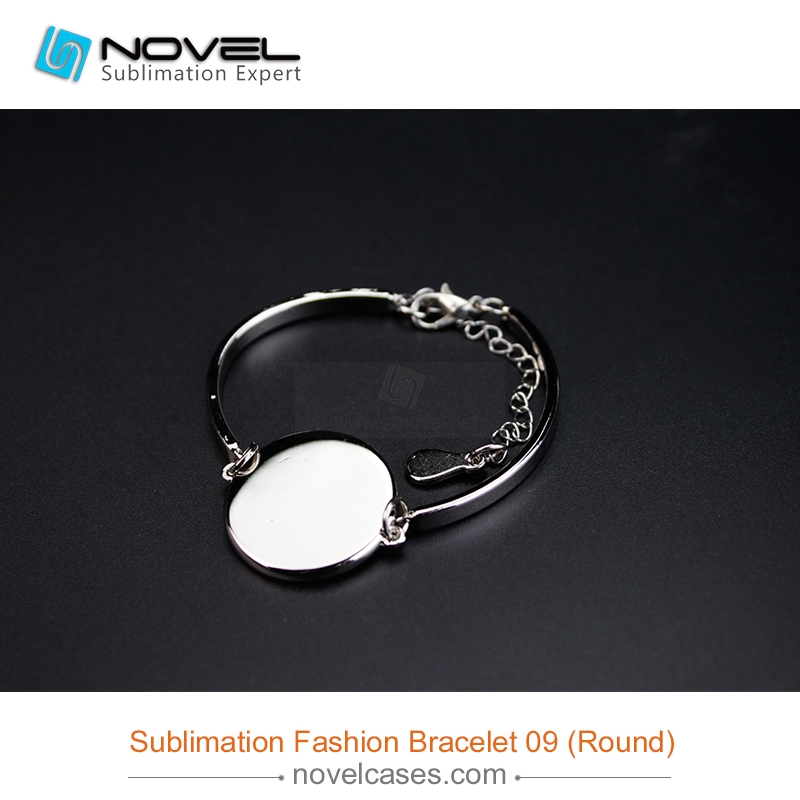 Fashionable Sublimation Bracelet, Round Shape