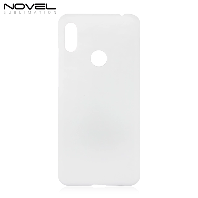 Custom Case For Huawei Y6 2019 Blank Sublimation 3D Plastic Paper Cell Phone Case