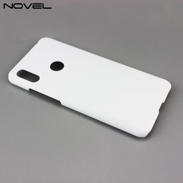 Custom Case For Huawei Y6 2019 Blank Sublimation 3D Plastic Paper Cell Phone Case