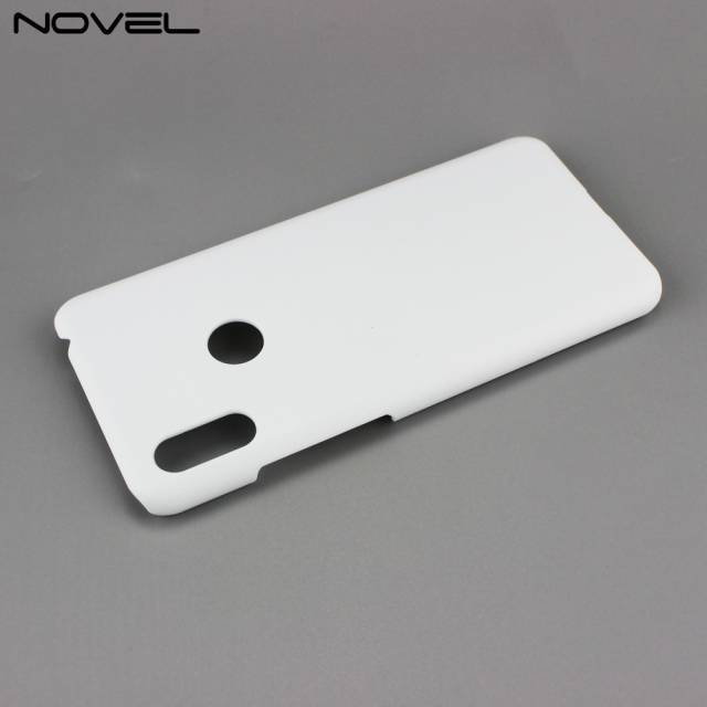 Custom Case For Huawei Y6 2019 Blank Sublimation 3D Plastic Paper Cell Phone Case