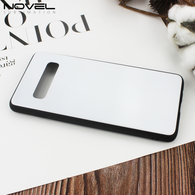 New TPU Tempered Glass Sublimation 2D Phone Cover For Galaxy S10