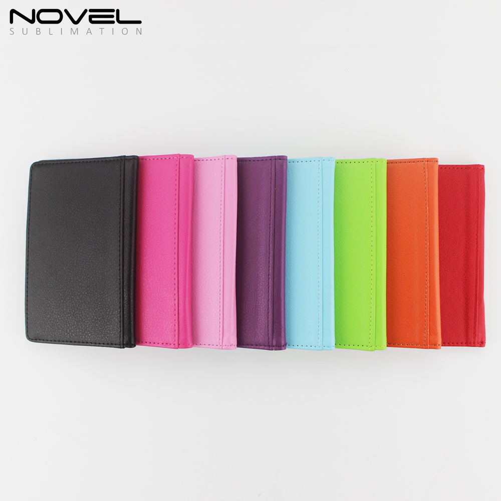 Personalized Sublimation PU Leather Passport Holder-8 Colors Available