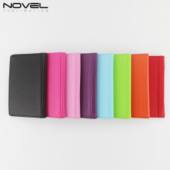 Personalized Sublimation PU Leather Passport Holder-8 Colors Available