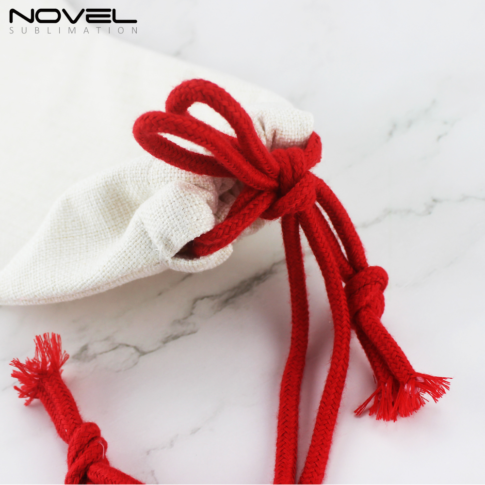 Sublimation Blank Linen Christmas Stocking Xmas Sock