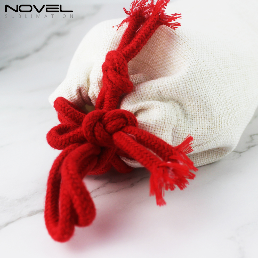 Sublimation Blank Linen Christmas Stocking Xmas Sock