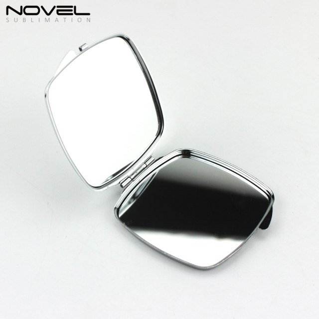 Blank Sublimation Silver Compact Mirror