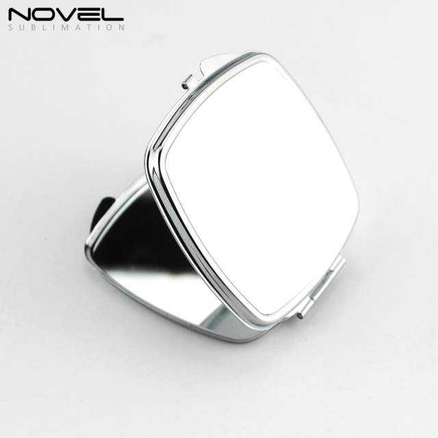 Blank Sublimation Silver Compact Mirror