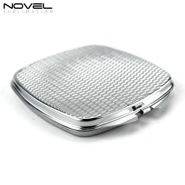 Blank Sublimation Silver Compact Mirror