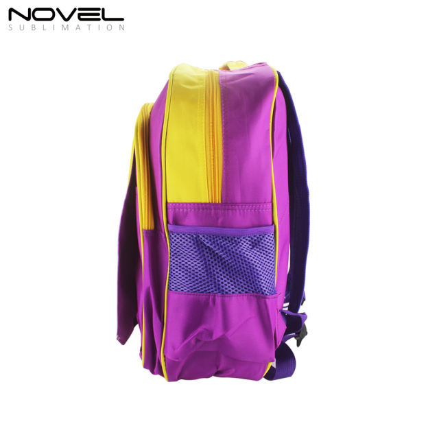 Custom Blank Sublimation Backpack School Bag-Purple