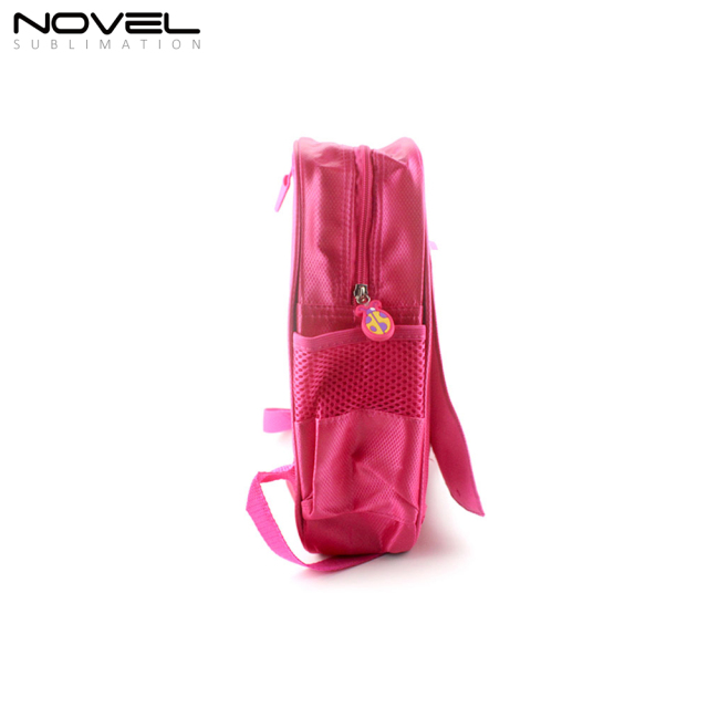 Sublimation Kid Backpack Polyester School Bag-Rose