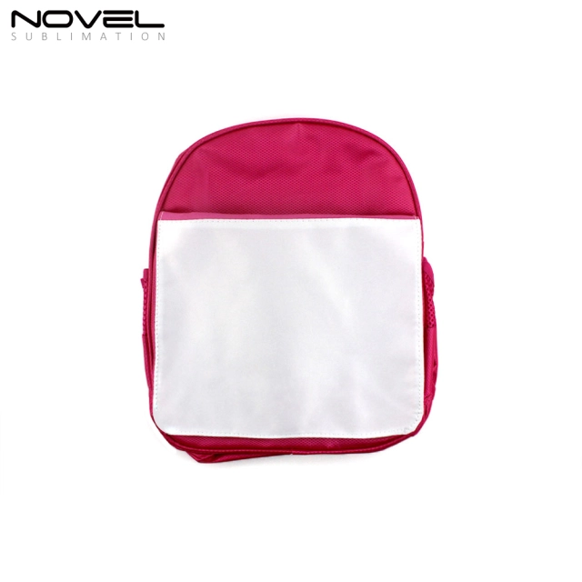 Sublimation Kid Backpack Polyester School Bag-Rose