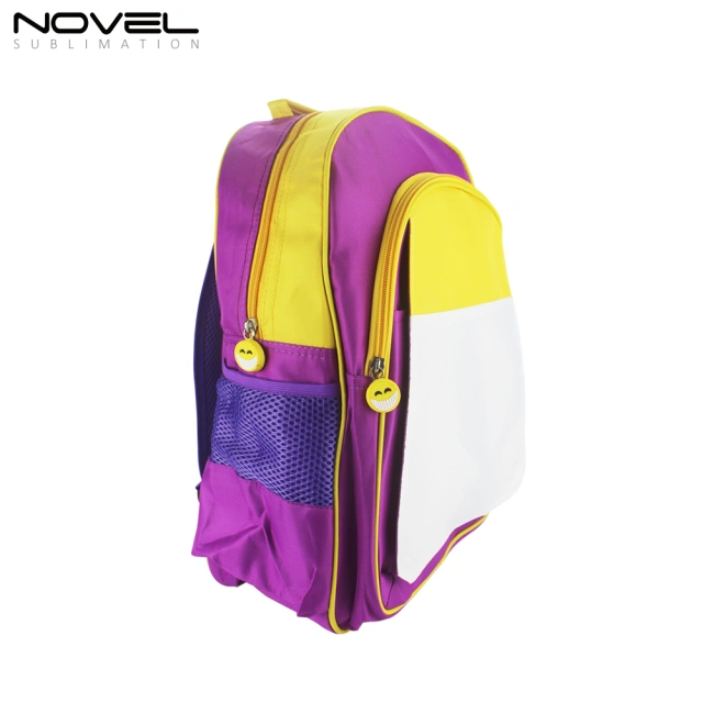 Custom Blank Sublimation Backpack School Bag-Purple