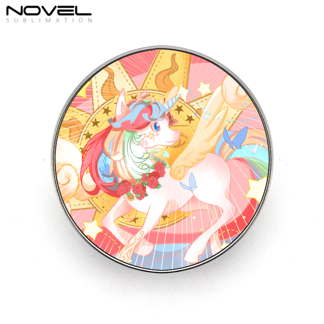 Sublimation Metal Tin Box Candy Case-Round