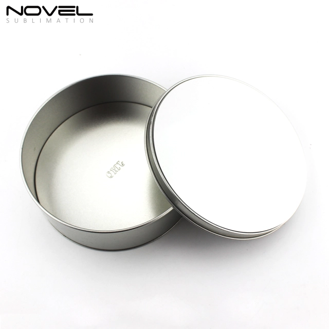 Sublimation Metal Tin Box Candy Case-Round