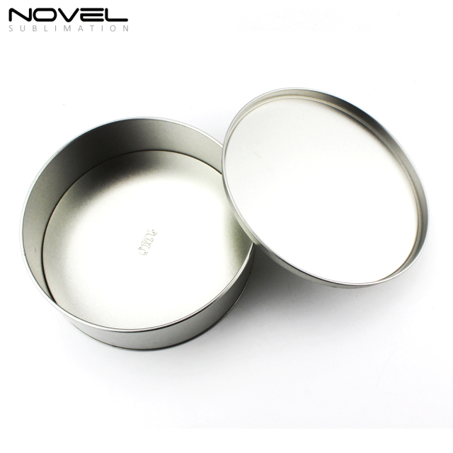 Sublimation Metal Tin Box Candy Case-Round