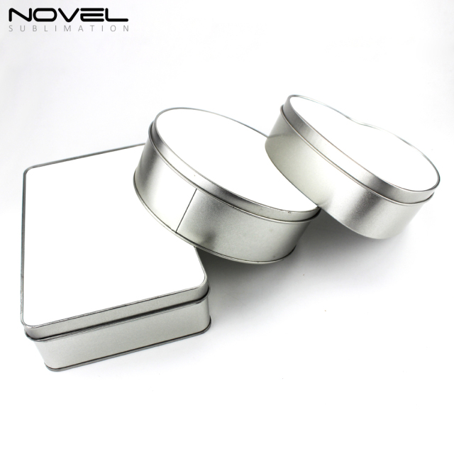 Sublimation Metal Tin Box Candy Case-Round