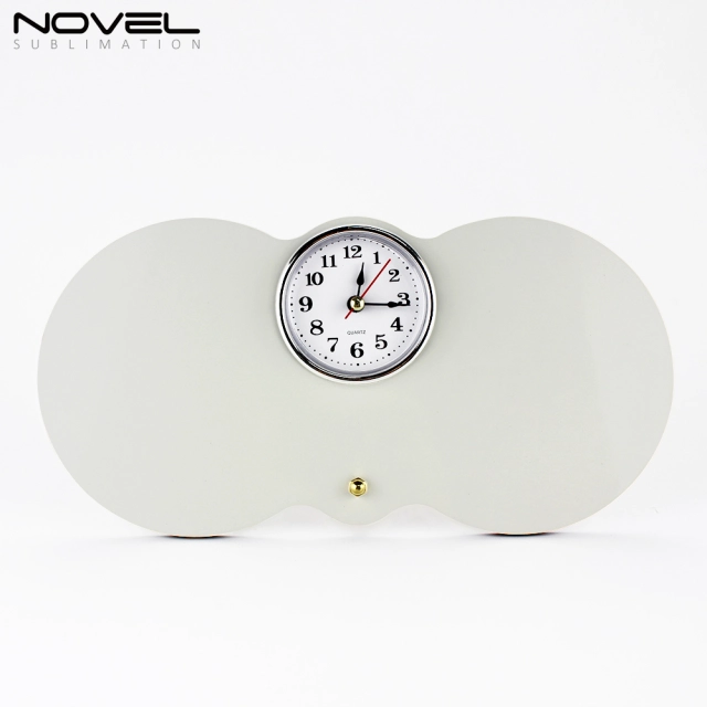 MDF Clock Photo Panel Sublimation Blank Phont Frame