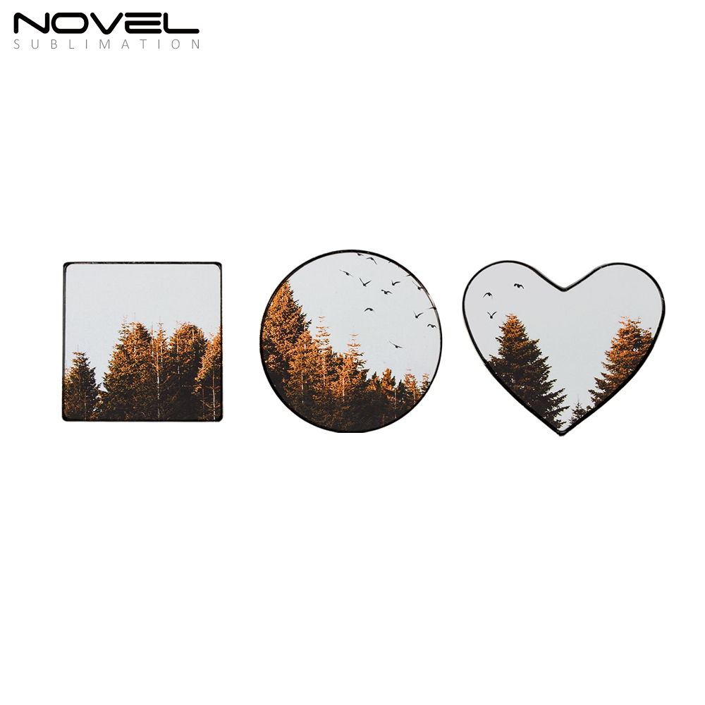 Price Drop!!! DIY Metal Fridge Magnet Sublimation Refrigerator Sticker Round Square Heart Shapes