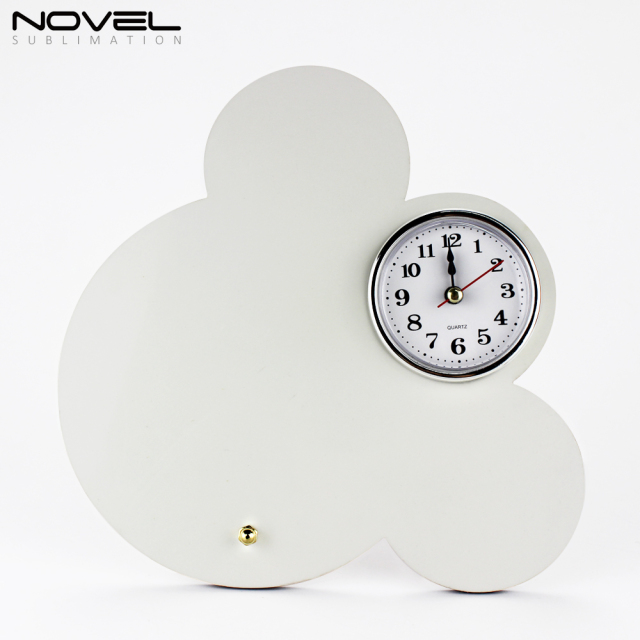 Custom Blank Sublimation Clock MDF Photo Panel