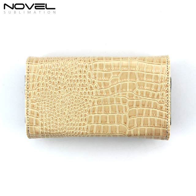 Crocodile Stylish Glasses Case Sublimation PU Leather Eyeglass Case