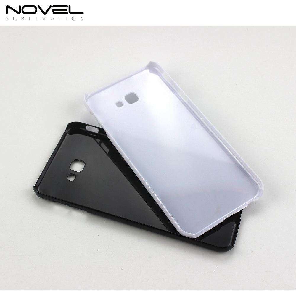 For Galaxy J4 Samsung J Series Sublimation Blank 2D Hard Plastic Phone Back Case