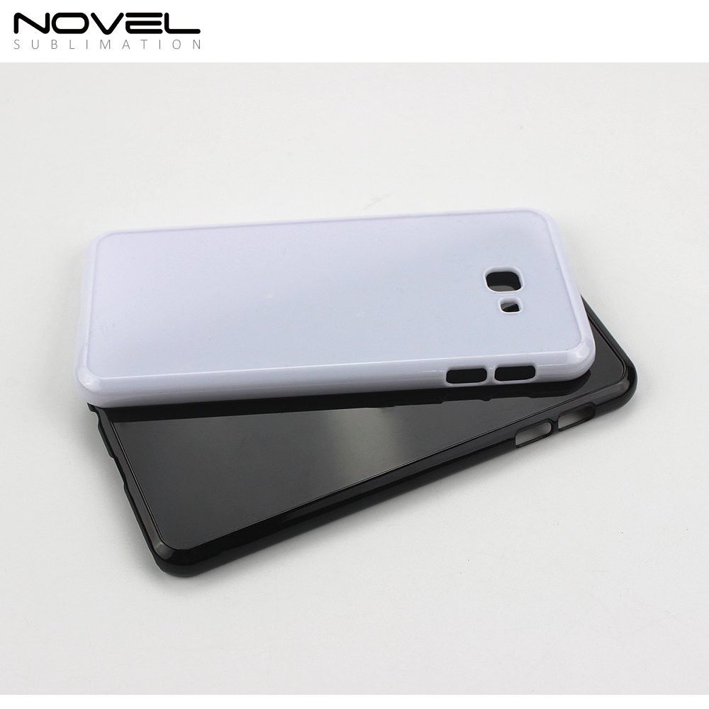 For Galaxy J4 Samsung J Series Sublimation Blank 2D Hard Plastic Phone Back Case