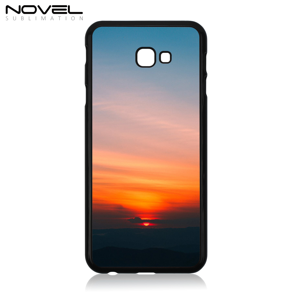 For Galaxy J4 Samsung J Series Sublimation Blank 2D Hard Plastic Phone Back Case