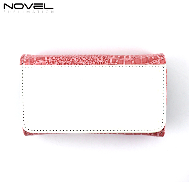 Crocodile Stylish Glasses Case Sublimation PU Leather Eyeglass Case