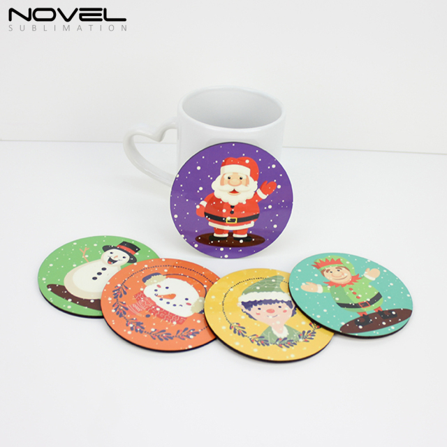 Blank 3mm Coasters Wholesale MDF Sublimation Coasters-Round