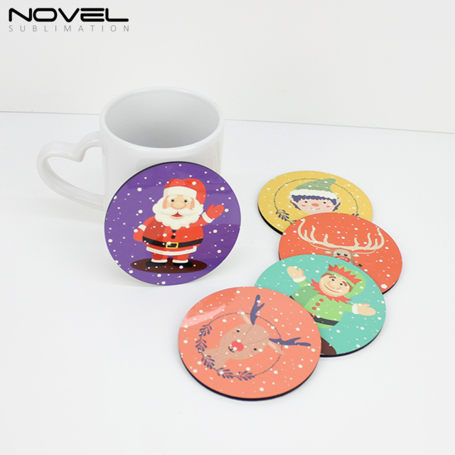 Blank 3mm Coasters Wholesale MDF Sublimation Coasters-Round