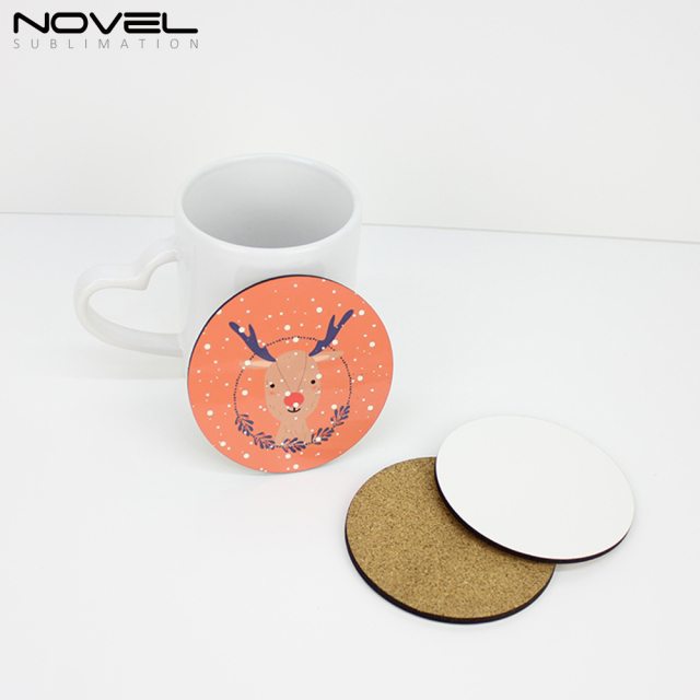 Blank 3mm Coasters Wholesale MDF Sublimation Coasters-Round