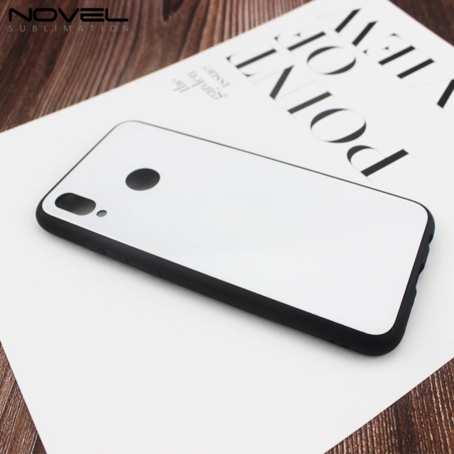 Tempered Glass TPU Sublimation Case For Huawei P20 Lite